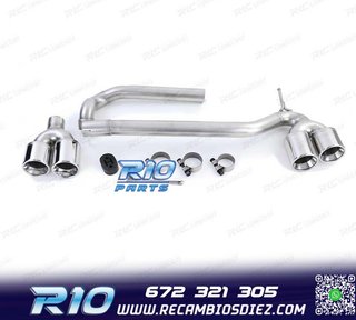 KIT ESCAPE CON COLAS BMW F10 F11 F12 F13 LOOK M PERFORMANCE