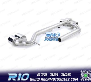 KIT ESCAPE CON COLAS BMW F10 F11 F12 F13 LOOK M PERFORMANCE