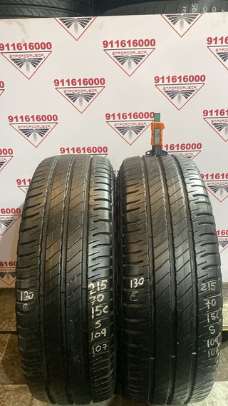 215 70 15C S MICHELIN RUEDA AL 90% VIDA UTIL