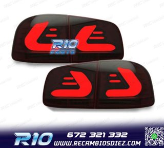 PILOTOS VOLKSWAGEN VW TOUAREG I 7L 02-10 CARDNA LED NEGRO AH