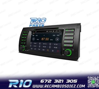 RADIO GPS ANDROID 12 QUAD CORE BMW X5 E53 99-06
