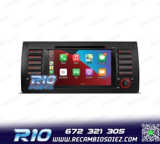 RADIO GPS ANDROID 12 QUAD CORE BMW X5 E53 99-06