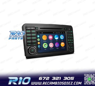 RADIO GPS ANDROID 12 MERCEDES ML W164 GL X164 05-12