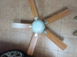 Ventilador de techo con luz