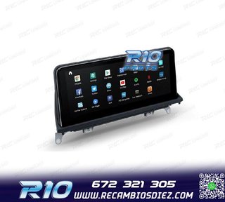 RADIO GPS ANDROID 14 BMW X5 E70 X6 E71 11-13 CIC