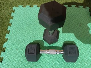 Mancuernas CrossFit  4 kilos, nuevas!