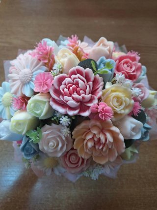Adornos Flores Jabón Perfumadas
