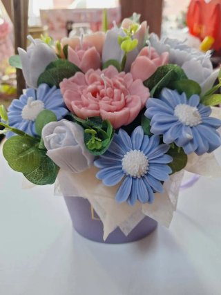 Adornos Flores Jabón Perfumadas