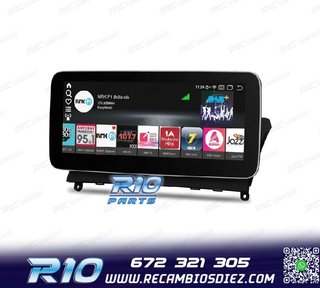 RADIO GPS ANDROID 13 MERCEDES W204 07-10 NTG 4.0
