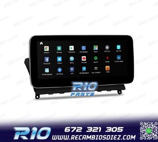 RADIO GPS ANDROID 13 MERCEDES W204 07-10 NTG 4.0