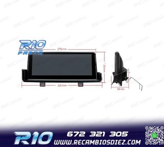 RADIO GPS ANDROID 14 BMW E90 E91 E92 E93 08-12 SIN PANTALLA