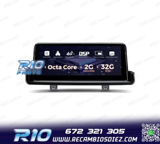 RADIO GPS ANDROID 14 BMW E90 E91 E92 E93 08-12 SIN PANTALLA