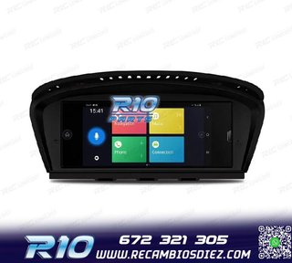 RADIO GPS ANDROID 14 BMW SERIE 3 E90 E91 E92 E93 SERIE 5 E60
