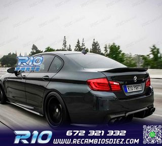 ALERON SPOILER BMW F10 10- LOOK PSM CARBONO