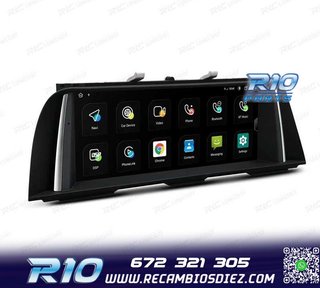 RADIO GPS ANDROID 12 BMW F10 F11 10-13 CIC