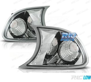 INTERMITENTES FRONTALES BMW E46 01-03 COUPE CROMADO