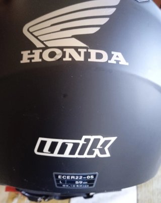 Casco Moto Unik Talla L Negro