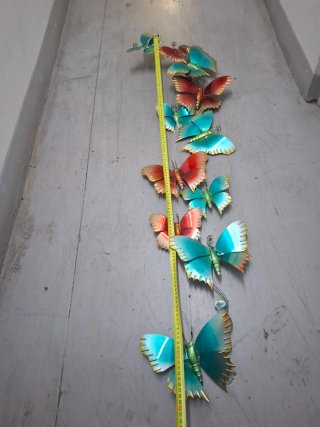 Panel decorativo 11 Mariposas Decorativas de Metal