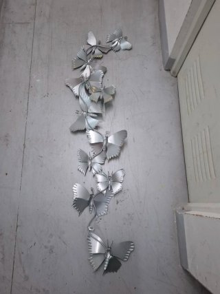 Panel decorativo 11 Mariposas Decorativas de Metal