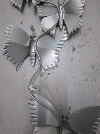 Panel decorativo 11 Mariposas Decorativas de Metal