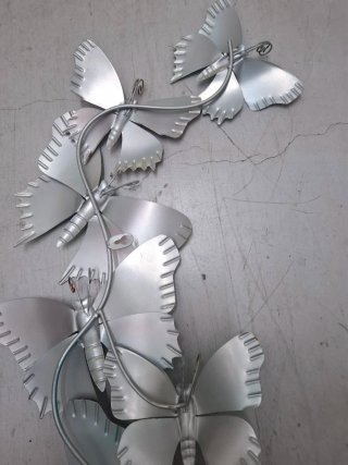 Panel decorativo 11 Mariposas Decorativas de Metal