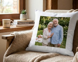 Cojin personalizado de 38 x 38 cm