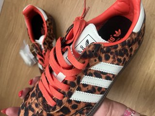Adidas Samba OG Leopardo Marrón Naranja