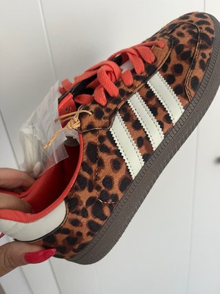 Adidas Samba OG Leopardo Marrón Naranja