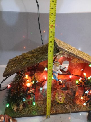 Presepe Natalizio con Luci
