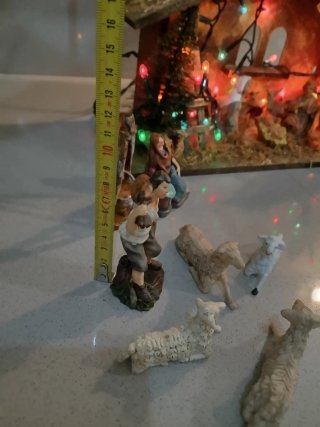 Presepe Natalizio con Luci
