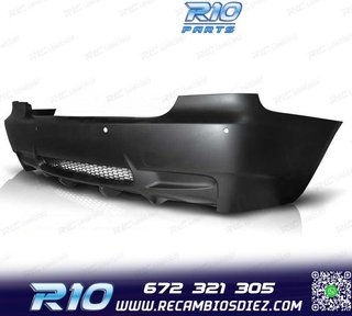 PARAGOLPES TRASERO BMW E92 E93 06-14 LOOK M3 PDC