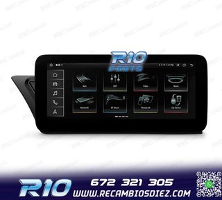RADIO GPS ANDROID 12 AUDI A4 B8 A5 OCTA CORE 4GB RAM 64GB RO