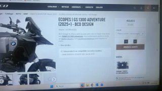 Cubierta depósito BMW 1300 GS AD. marca Ecopes.