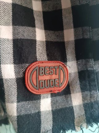 Camicia a quadri zip 11/12 anni