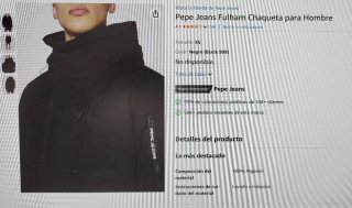 Chaqueta Pepe Jeans Fulham Parka Hombre