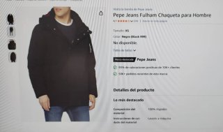 Chaqueta Pepe Jeans Fulham Parka Hombre