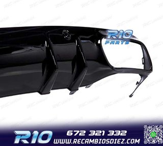 DIFUSOR MERCEDES CLASE C C205 COUPE 14-18 AMG PDC + COLAS ES