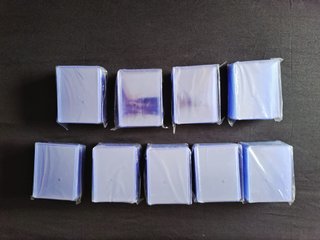 25 Protectores Toploader para Cartas