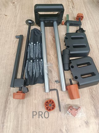 Evolution Power Tools - R210SMS-300+ Ingletadora deslizante multimaterial de 210 mm (230 V).