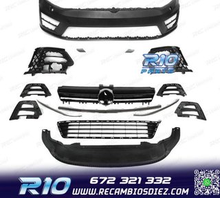 PARAGOLPES DELANTERO VOLKSWAGEN VW GOLF 7 12-17 LOOK R PDC