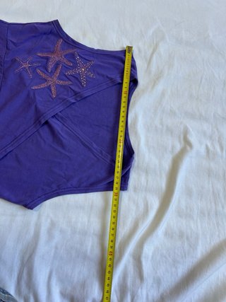Top vintage coquette y2k strass Made in Italy