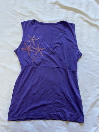 Top vintage coquette y2k strass Made in Italy