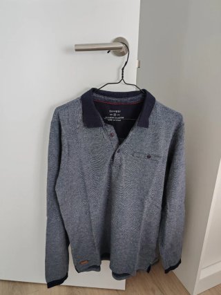 Polo Tiffosi manga larga hombre