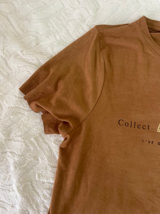 Camiseta Sfera marrón talla M