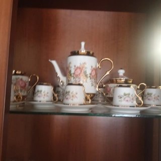 Juego de café de porcelana