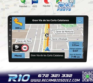 RADIO 9" GPS ANDROID 13 QUAD CORE 64GB ROM