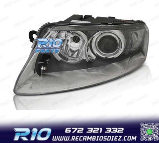 FARO XENON IZQ AUDI A6 C6 04-08 CROMO