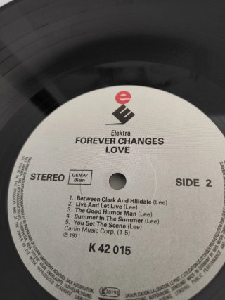 Vinilo LP Love - Forever Changes Ed. Alemana