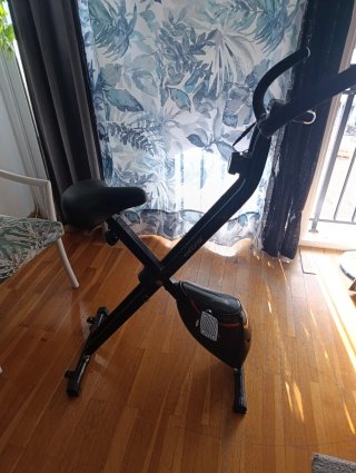 Bicicleta elíptica plegable