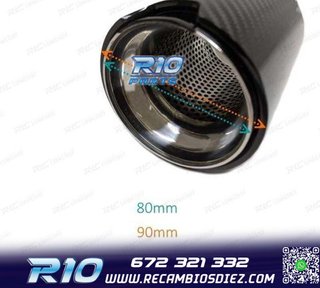 COLA ESCAPE BMW LOOK M CARBONO